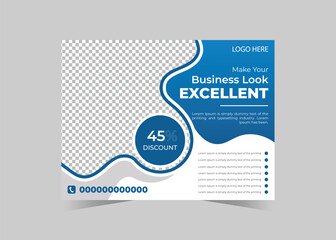 corporate social media post template