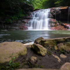 Kennedy Falls on the Blackwater River, West Virginia