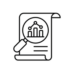 Market Research vector icon