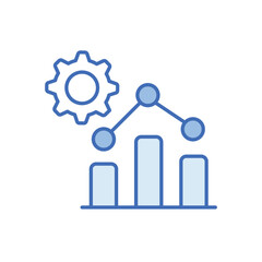 Bar Chart vector icon