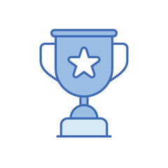 Trophy vector icon