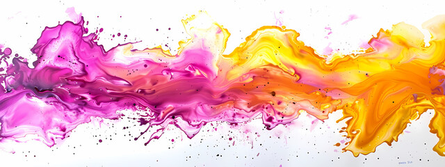 Obraz premium Abstract Color Splash