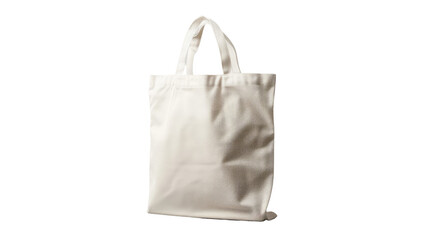 Tote canvas bag mockup, banner on background PNG