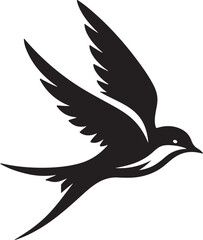 bird silhouette vector illustration