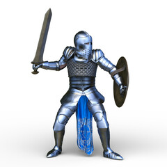 Fototapeta premium 騎士 3DCGレンダリング