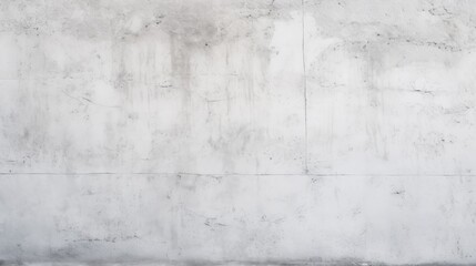 Fototapeta premium A rough white concrete wall displaying notable texture and subtle weathering marks, offering a rustic and raw aesthetic suitable for various creative and design applications.
