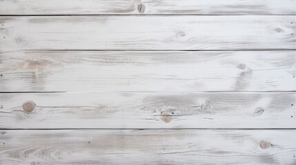 Fototapeta premium This image features naturally weathered white wooden planks, providing a rustic yet modern backdrop ideal for backgrounds, creative design projects, and adding texture and warmth.