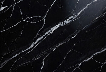 Black marble texture with natural pattern for background