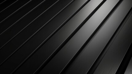 Obraz premium Black Diagonal Stripes