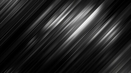 Fototapeta premium Abstract Black And White Diagonal Stripes