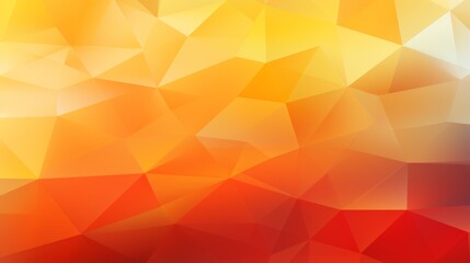 Obraz premium This image portrays a colorful abstract polygonal art with a rich blend of warm tones, creating depth and visual complexity, suitable for modern artistic decor.
