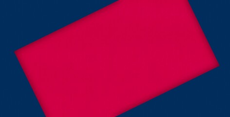 Red blue color frame banner empty mock up blank flag united state america usa us country. Vector illustration for USA celebration design. National democracy independence patriotism presiden