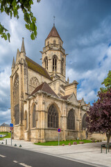 Saint-Etienne-le-Vieux Old Church in Caen, Normandy, France