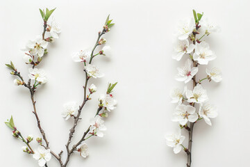 A white background with a white flowery border.