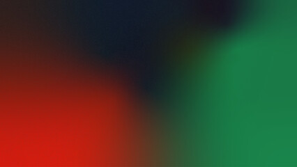 Multicolor grainy gradient with noise texture. Colorful gradient background. Spray Paint Brush. Red, green, black blurred backdrop for banner, creative minimal poster, template social media design