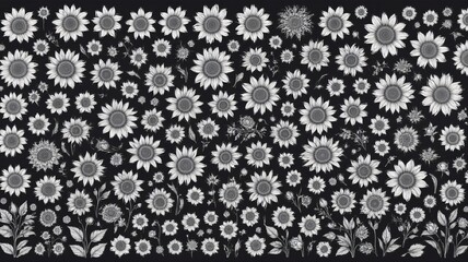 black and white background