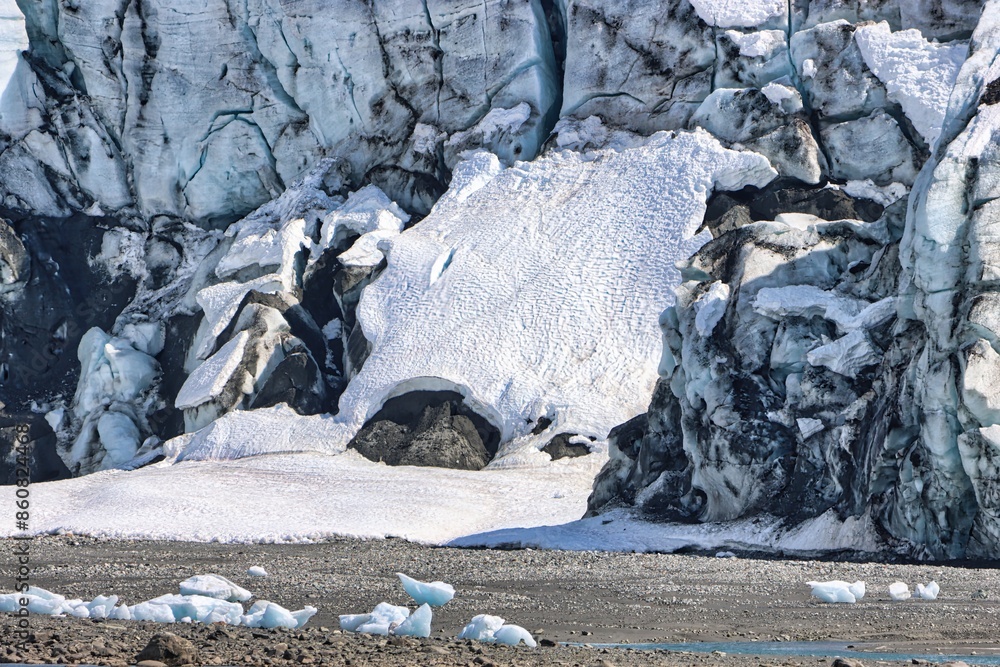 Poster glacier bay, alaska