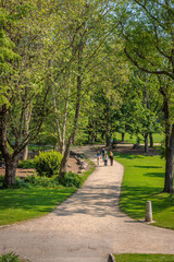 Fototapeta premium Dublin, Ireland - May 12 2024 