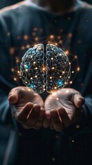 Fototapeta premium Business Intelligence (Bi), Artificial Intelligence (Ai), Digital marketing, business strategy and technology concept 