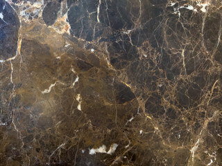 Closeup of a brown marble