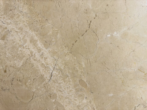Closeup of a travertine marble