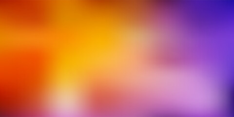 Light blue, yellow vector blurred template.