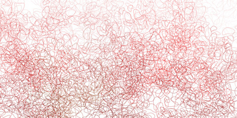 Light green, red vector background with random forms.