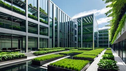 Reimagine Work: A Modern Office Sanctuary Where Nature Thrives