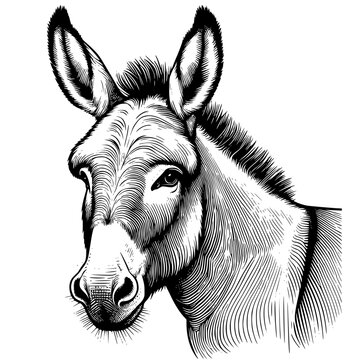 head of a donkey