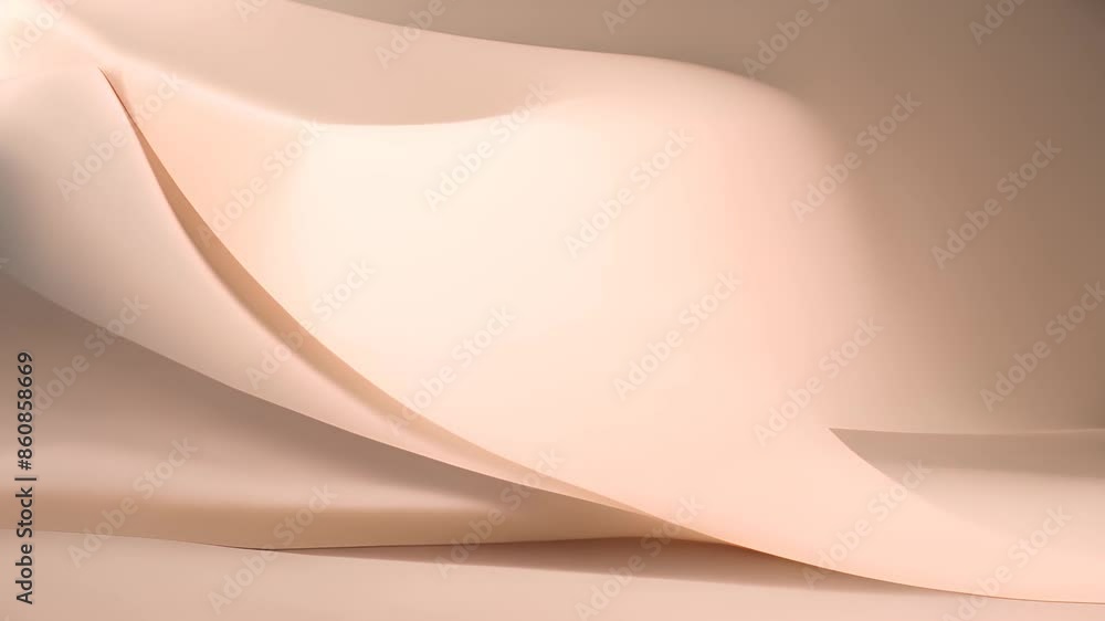Aufkleber abstract peach paper background generative ai