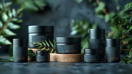 Gallery of 3D Rendered Black Male Cosmetic Tools