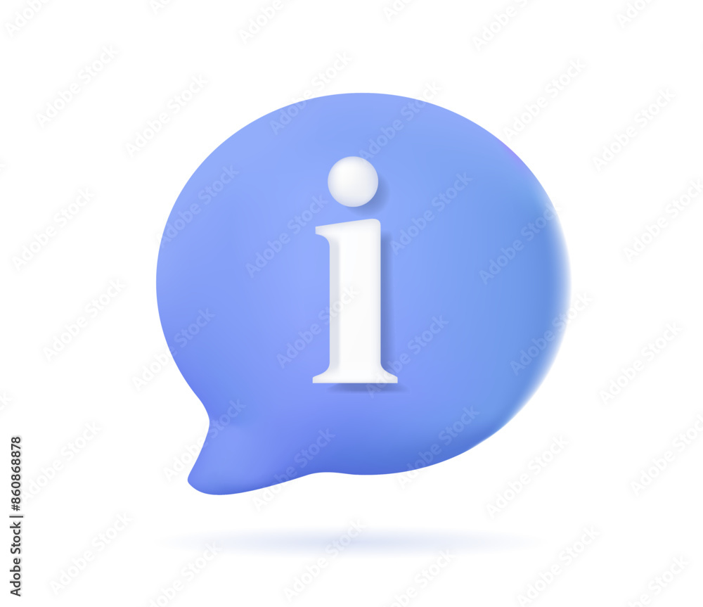Poster information icon vector. info and faq icon symbol illustration. information icon with document and i