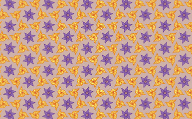 colorful lotus and flowers pattern group mandala art. textures, geometry, lines, graphic, element, decorative, decor, beauty,  backgrounds, circle, luxury.