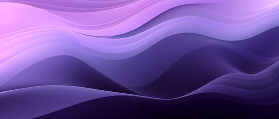 Fototapeta premium Purple Gradient Fluid Waves
