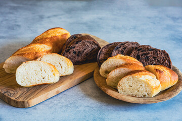 美味しそうなパンの集合