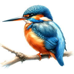 kingfishe on a branch