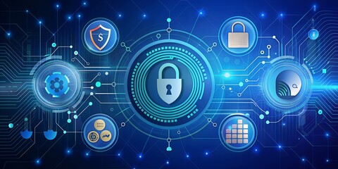 Obraz premium Enhancing Security with Biometric and 2FA for Electronic Banking