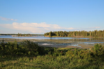 June Evening On The Lake, Elk Island National Park, Alberta