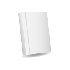 book with educational concept with plain cover