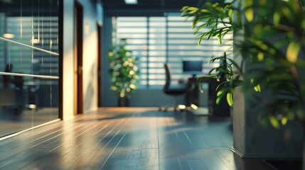 illustration of the atmosphere in a modern office, work activities in the office, discipline, neatness, aesthetics