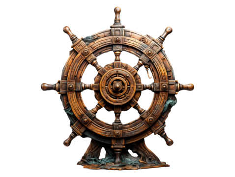ship steering wheel