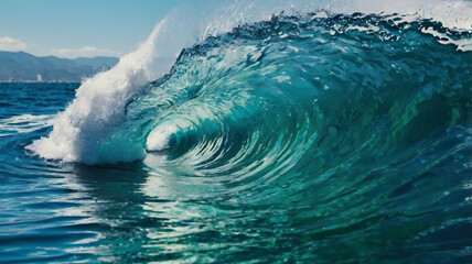 Obraz premium Sea_water_ocean_wave