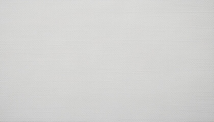 Closeup of white canvas texture background