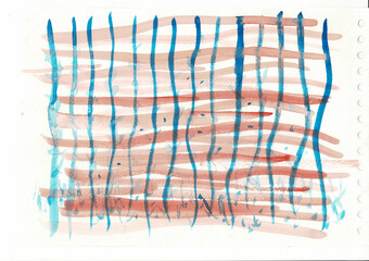 abstract watercolor background with splashes