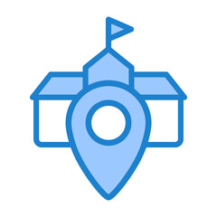 School Map Icon