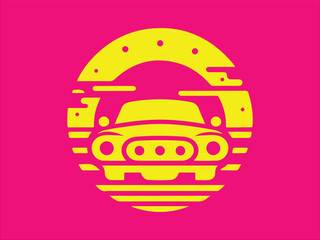 Fototapeta premium car illustration