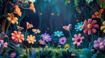 flowers in the garden