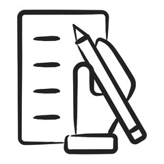 Writing Icon