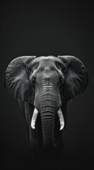 Elephant, award winning photography, creative ai design, minimalist, commercial ads photo, advertising