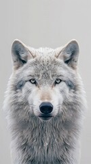 Obraz premium Wolf , award winning photography, commercial ads photo, advertising, studio, stunning